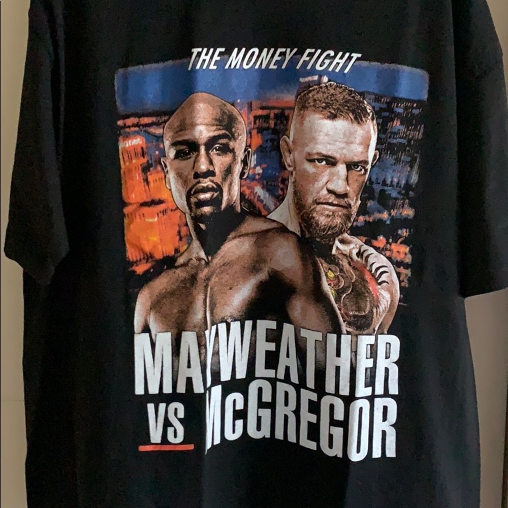 Mayweather vs. Mcgregor money fight t shirt
